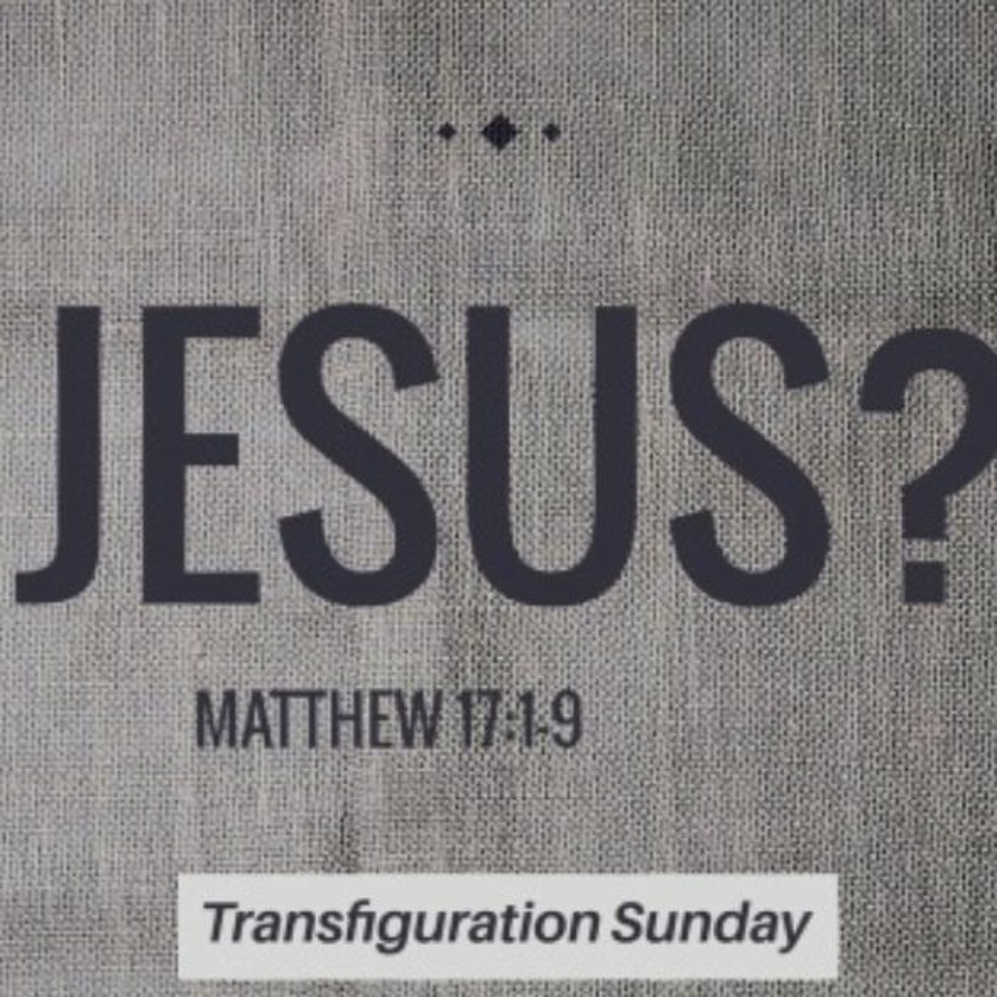 Read more about the article Jesus?